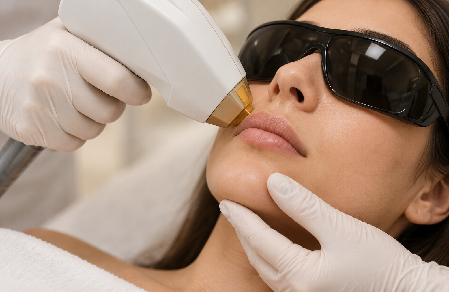 Aesthetic Lounges Laser Hair Removal Women Upper Lip