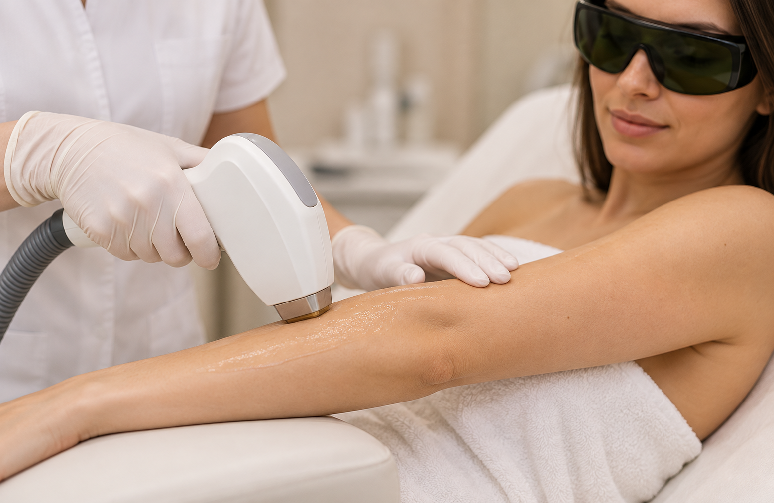 Aesthetic Lounges Laser Hair Removal Women Entire Arms